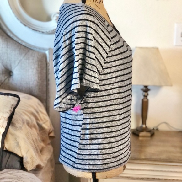 Fox classic striped top flowy sleeves - Picture 4 of 8